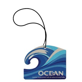 Tek-Scents Air Freshener - Custom Shape with Logo