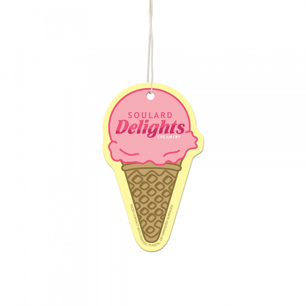 Personalized Ice Cream Shaped Air Fresheners