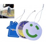 Custom Shape Hanging Car Air Fresheners Logo Imprinted