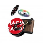 Personalized Record Player Car Air Diffusers Freshener