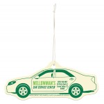 Paper Air Freshener Tag - Car with Logo