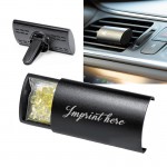 Logo Branded Car Clip Vent Air Freshener with Aluminum Cover