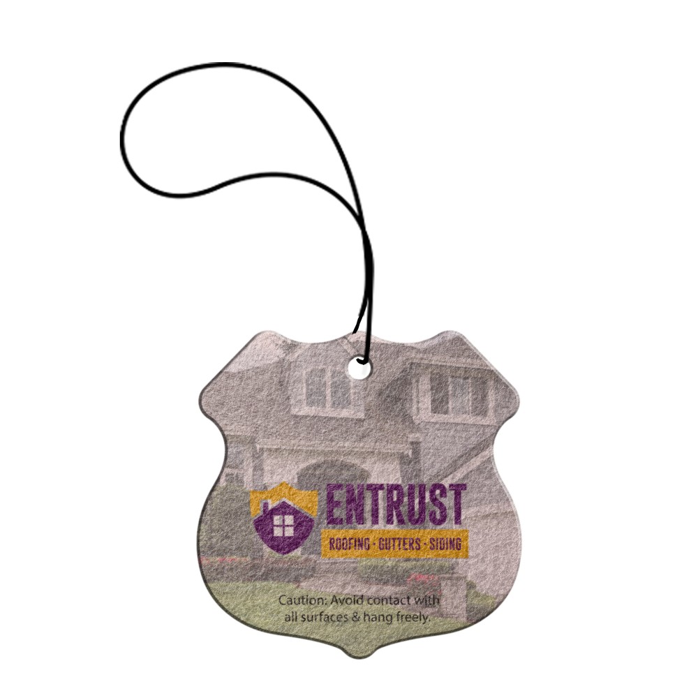 Tek-Scents Air Freshener- Shield with Logo