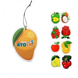 Fruit shaped car air fresheners with Logo