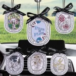Custom Shape Paper Car Air Fresheners with Logo