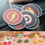 Hanging Car Air Freshener Custom Printed