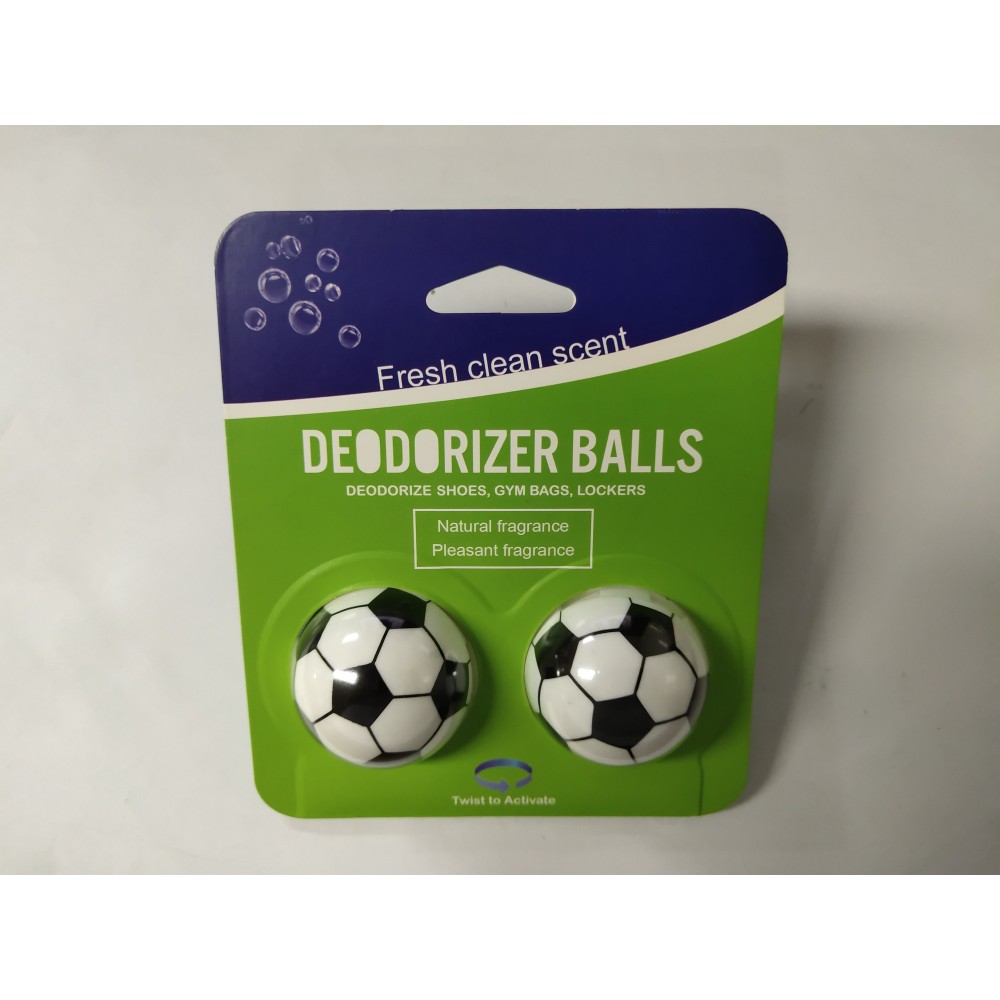 Logo Branded Football Shape Deodorant Balls Logo Branded Football Shape Deodorant Balls