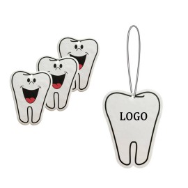 Teeth Shaped Car Air Freshener with Logo  Teeth Shaped Car Air Freshener with Logo