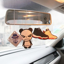 Customized Custom Shape Perfume Hanging Car Air Freshener