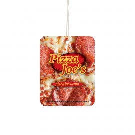 Vertical Rectangle (Round Corners) Shaped Air Fresheners with Logo