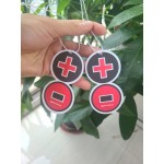 Logo Branded Double Round Shaped Air Freshener
