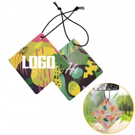 Logo Branded Car Paper Air Freshener  Logo Branded Car Paper Air Freshener