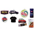 Various Shape Car Air Freshener Card with Logo