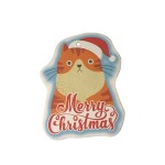 Christmas Cat Air Freshener with Logo