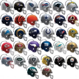 Logo Branded Football Helmet Car Air Freshener  Logo Branded Football Helmet Car Air Freshener