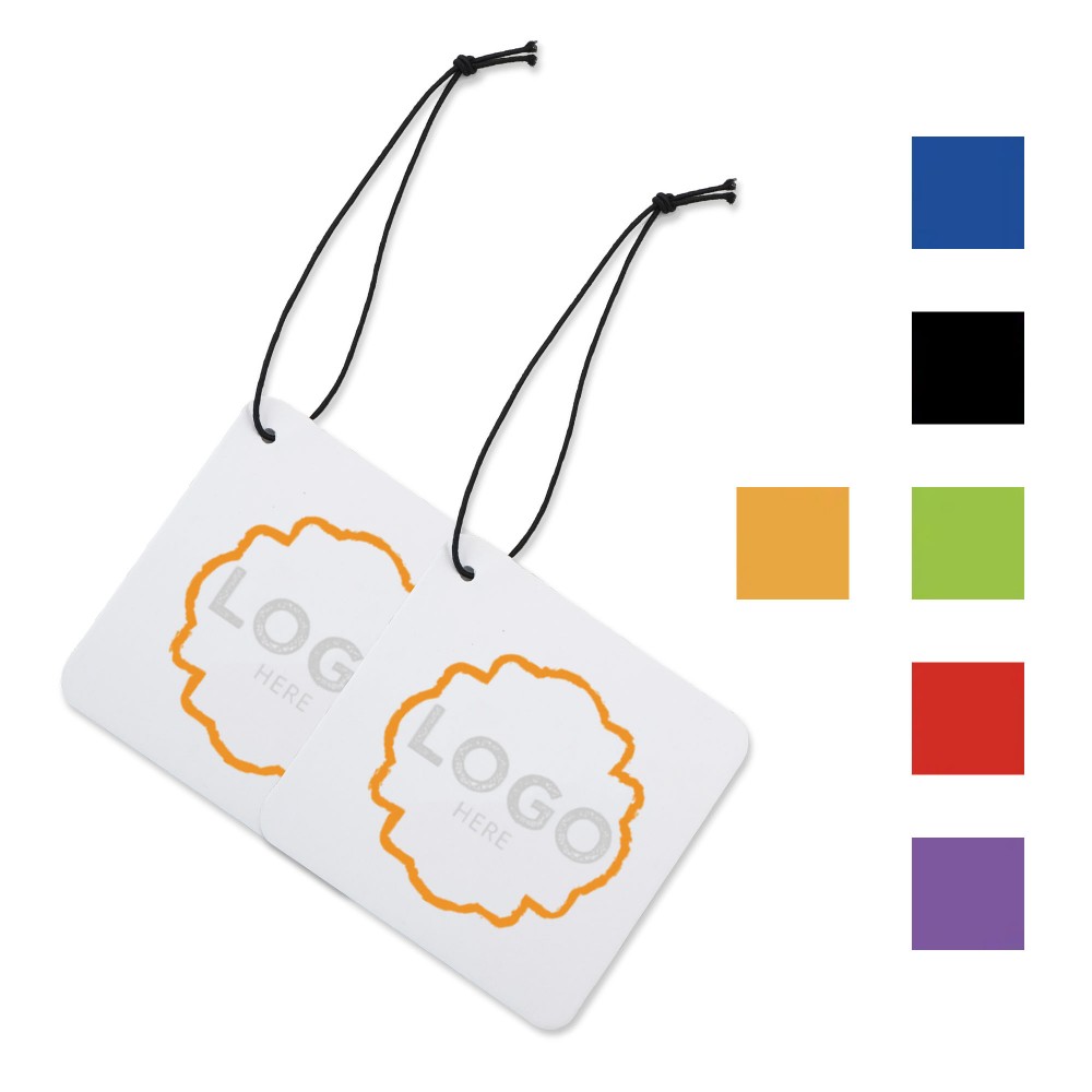 Full Color Printed Custom Car Air Freshener with Logo