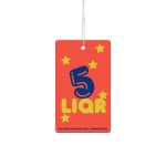 Personalized Longer Vertical Rectangle (Round Corners) Shaped Air Fresheners
