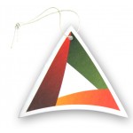 Triangle Air Freshener with Logo