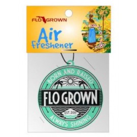 Promotional Die Cut Full Color Air Freshener with Prepackaged Custom Card Stock