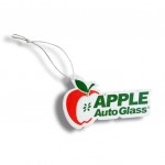 Apple Shape Air Freshener with Logo