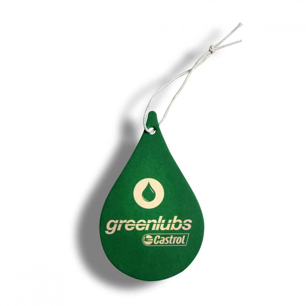 Dripping Shape Air Freshener with Logo