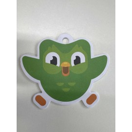 Logo Branded Happy Bird Shaped Air Freshener
