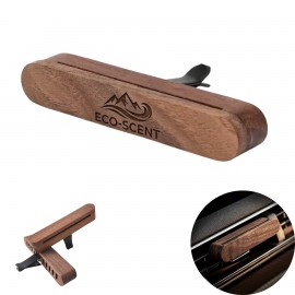 Promotional Black Walnut Car Vent Aromatherapy Diffuser Clip