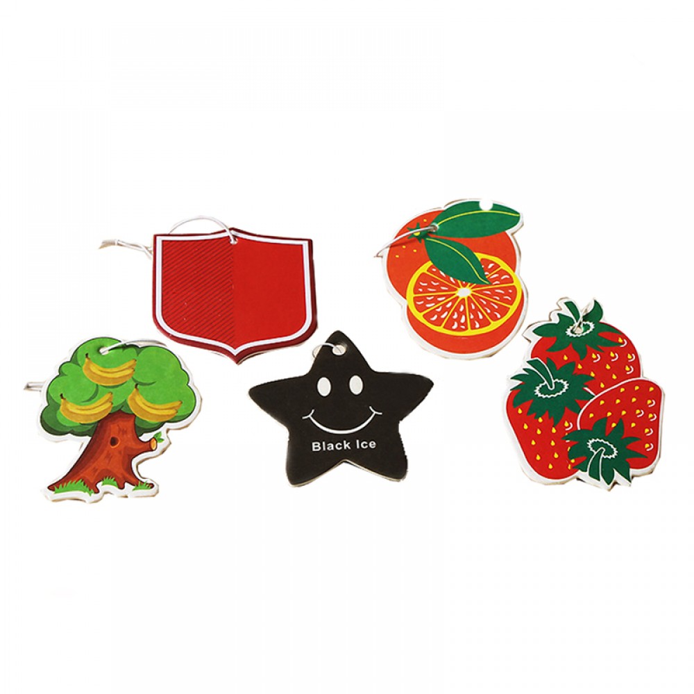 Logo Imprinted Hanging Paper Air Freshener For Car Logo Imprinted Hanging Paper Air Freshener For Car