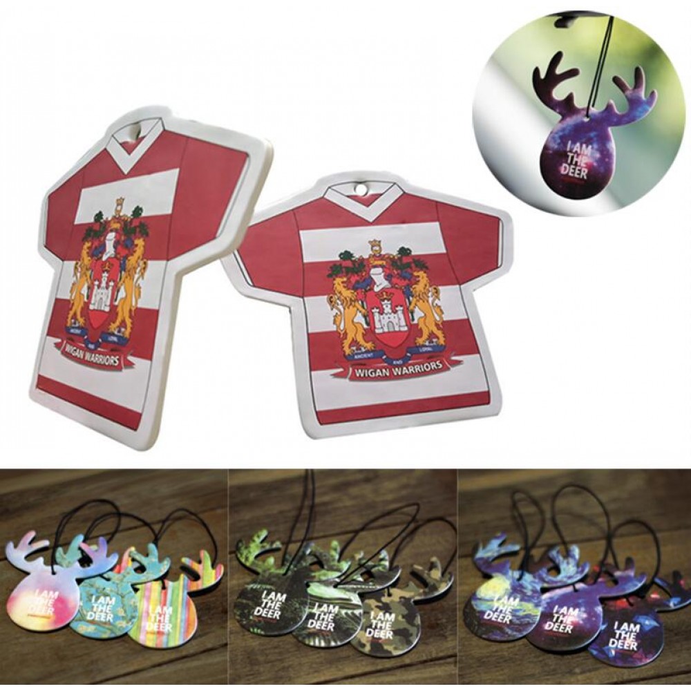Custom Imprinted Hanging Air Freshener Custom Imprinted Hanging Air Freshener
