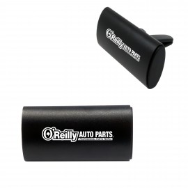 Clip Air Freshener with Aluminum Cover with Logo