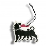 Wolf Shape Air Freshener with Logo