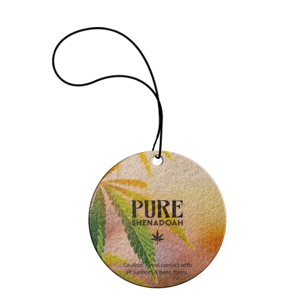 Personalized Tek-Scents Air Freshener-Circle