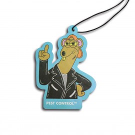 Logo Branded Custom Shaped Hanging Air Freshener w/String