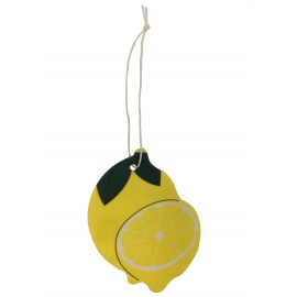 Ad. Car Air Fresheners Decorative - Lemon with Logo  Ad. Car Air Fresheners Decorative - Lemon with Logo