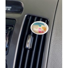 Logo Branded Vivid Air Vent Stick Oval