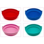 Logo Branded 9" X 8" Round Air Fryer Silicone Liners