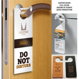 Customized Custom Door Knob Hanger - Scented - Full Color
