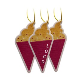 Ice Cream Shape Air Freshener with Logo  Ice Cream Shape Air Freshener with Logo