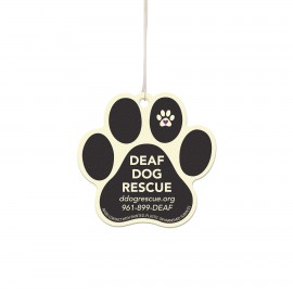 Paw Print Shaped Air Fresheners with Logo