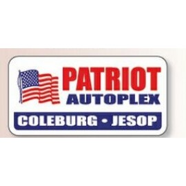 Customized White Reflective Auto Ad Decal (4.5"x 2.125" )