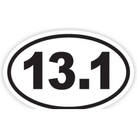 Oval Bumper Sticker (4" x 6") with Logo