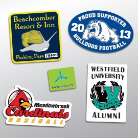 Vinyl Decal (3" x 5") with Logo