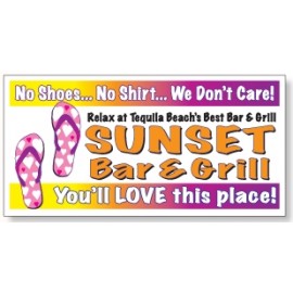 Customized 4 Color Process Bumper Sticker (7 1/2"x 3 3/4")  Customized 4 Color Process Bumper Sticker (7 1/2"x 3 3/4")
