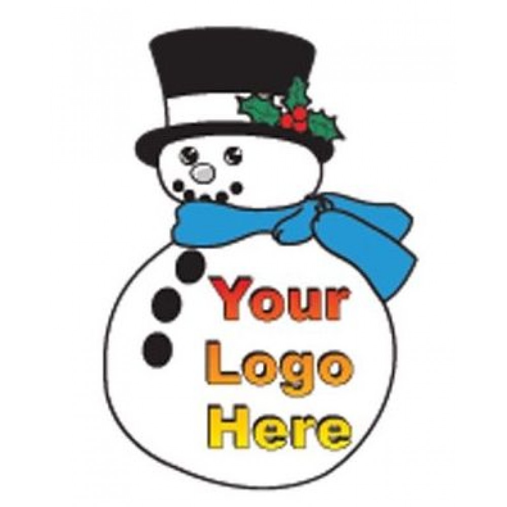 Promotional Snowman Bumper Sticker