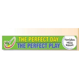 Custom Vinyl Bumper Sticker (15"x 2 3/4")  Custom Vinyl Bumper Sticker (15"x 2 3/4")