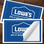5" x 3" Rectangle Sticker with Logo
