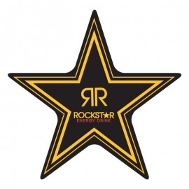 Logo Branded Star-Shaped Sticker