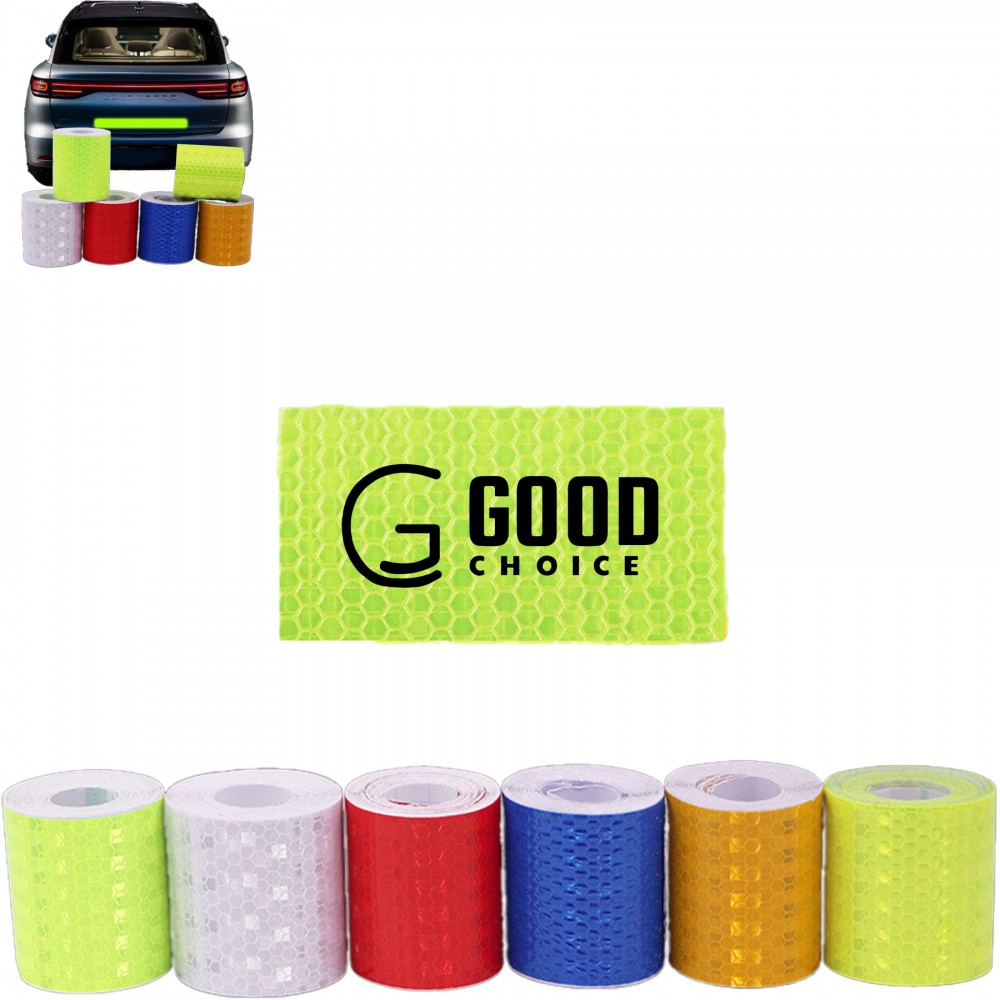 Logo Branded Car Warning Reflective Sticker Logo Branded Car Warning Reflective Sticker