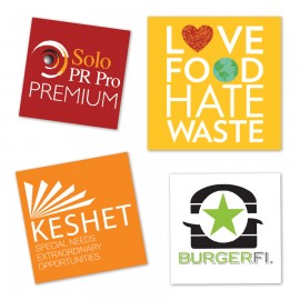 Promotional 6" Square Water-Resistant Sticker  Promotional 6" Square Water-Resistant Sticker
