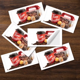 Customized 2" x 1" Rectangle Sticker  Customized 2" x 1" Rectangle Sticker